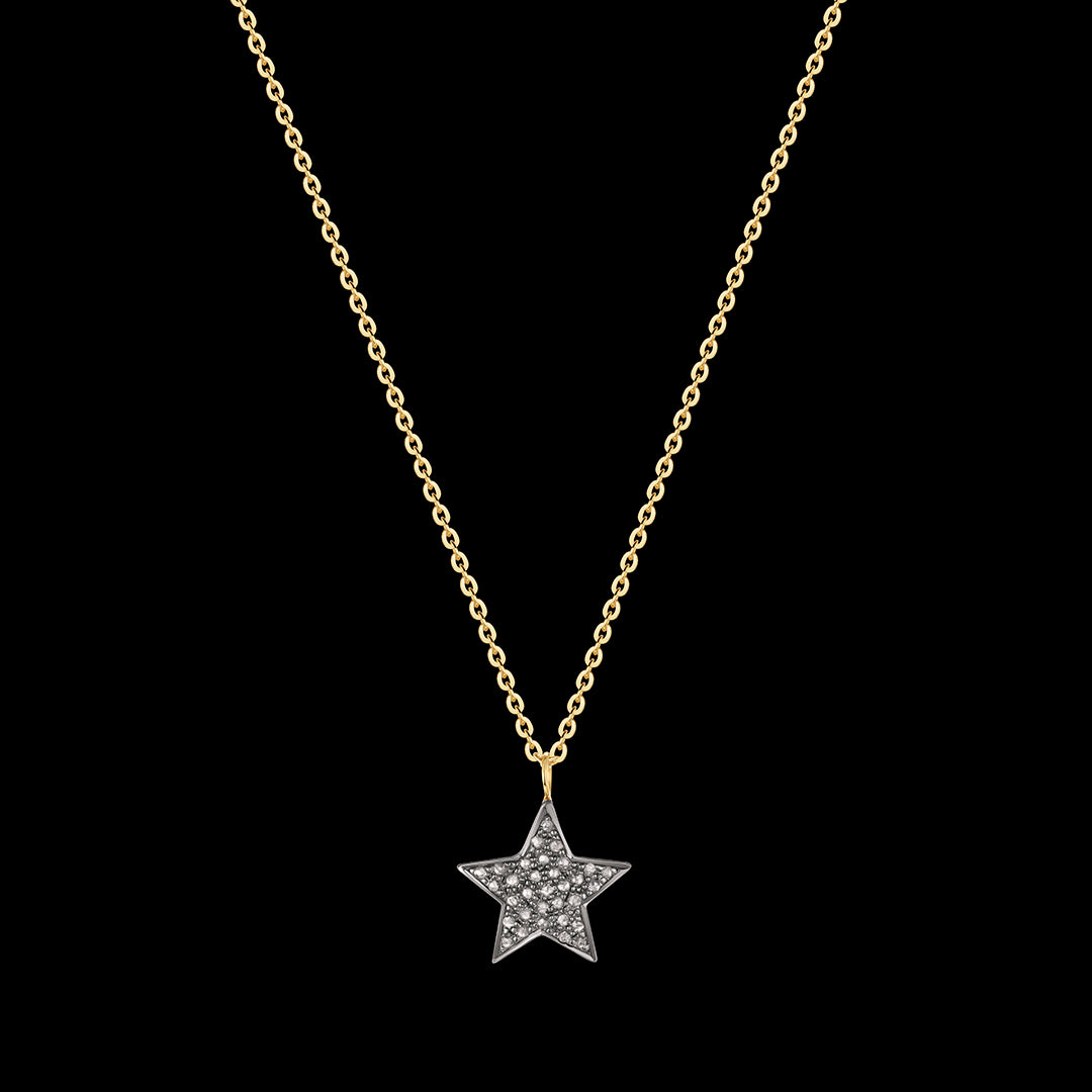 Diamond Mini Rock Star Necklace