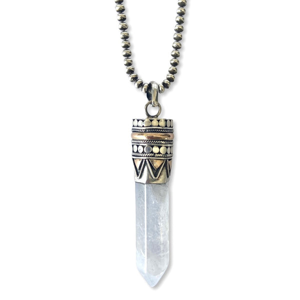 Goddess Necklace - Rock Crystal