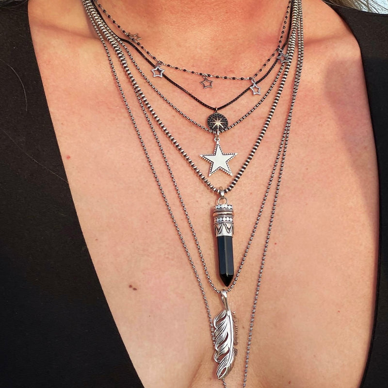 Goddess Necklace - Black Onyx