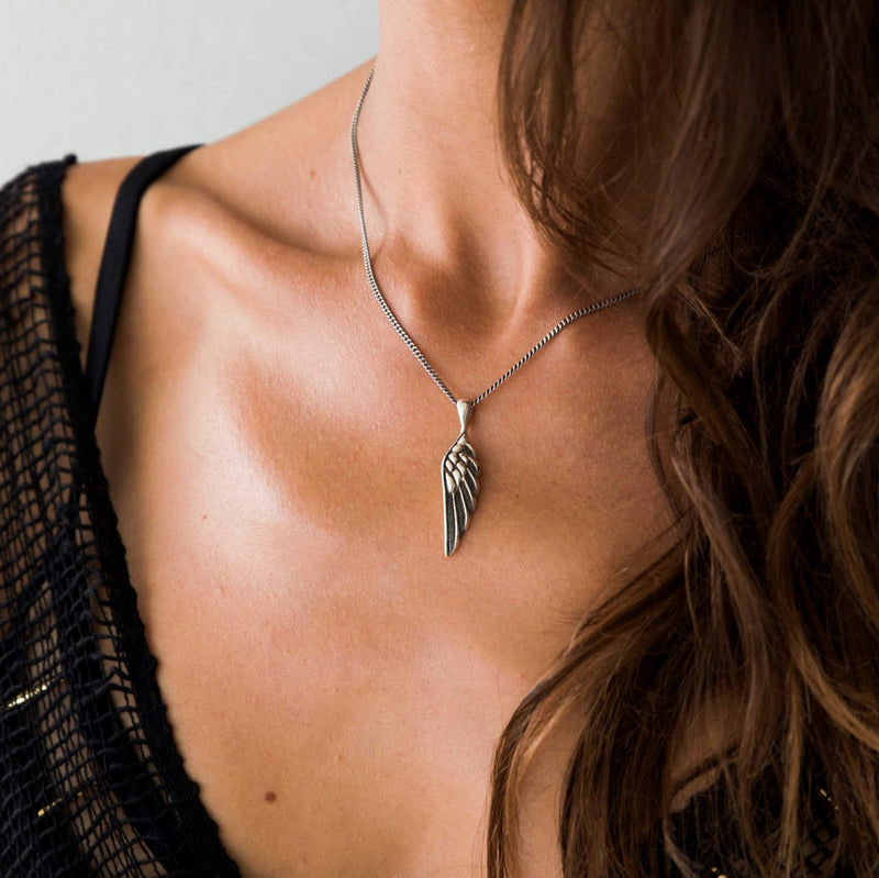 Mini Angel Wing Necklace